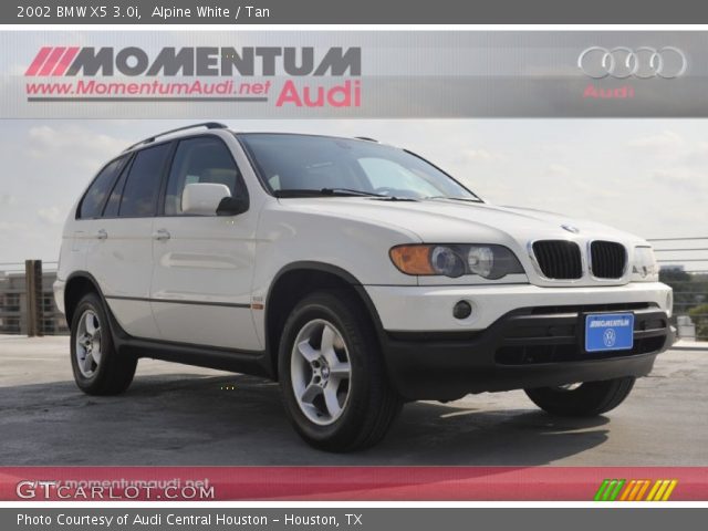 2002 BMW X5 3.0i in Alpine White
