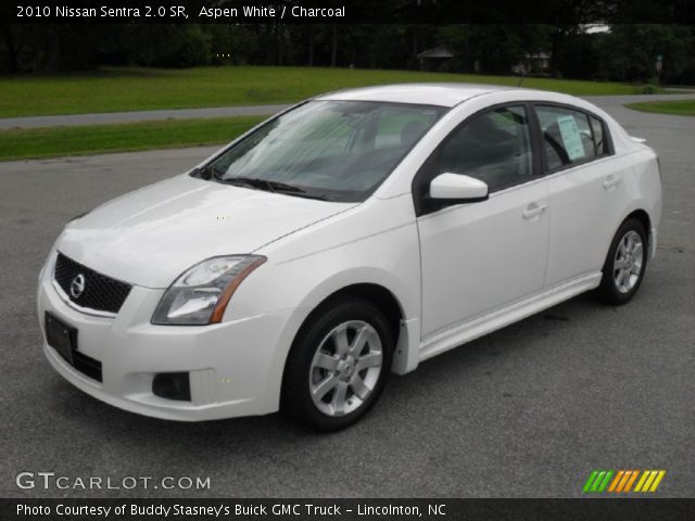 2010 Nissan Sentra 2.0 SR in Aspen White