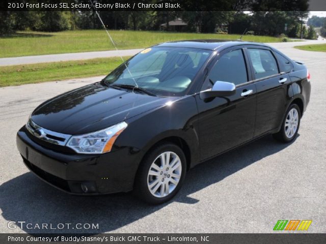 2010 Ford Focus SEL Sedan in Ebony Black