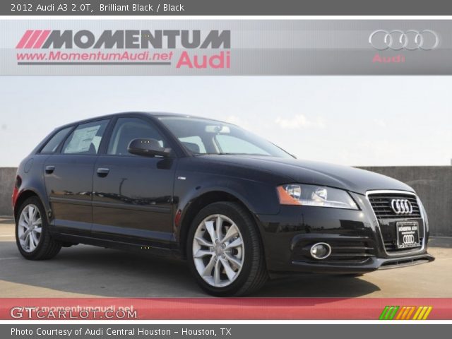 2012 Audi A3 2.0T in Brilliant Black