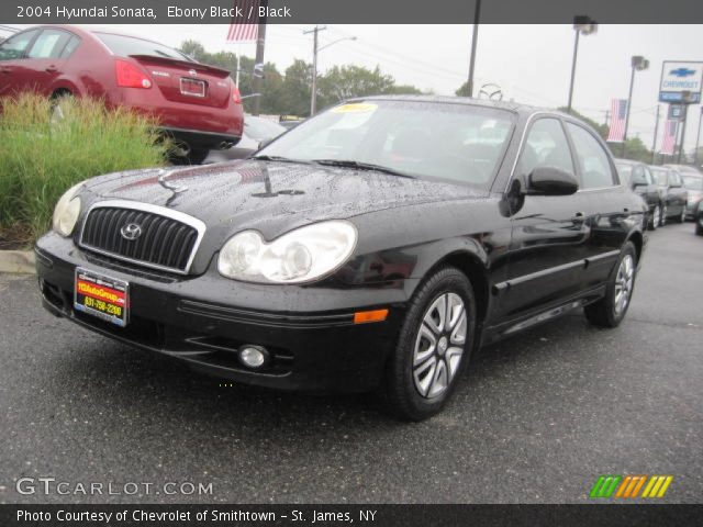 2004 Hyundai Sonata  in Ebony Black