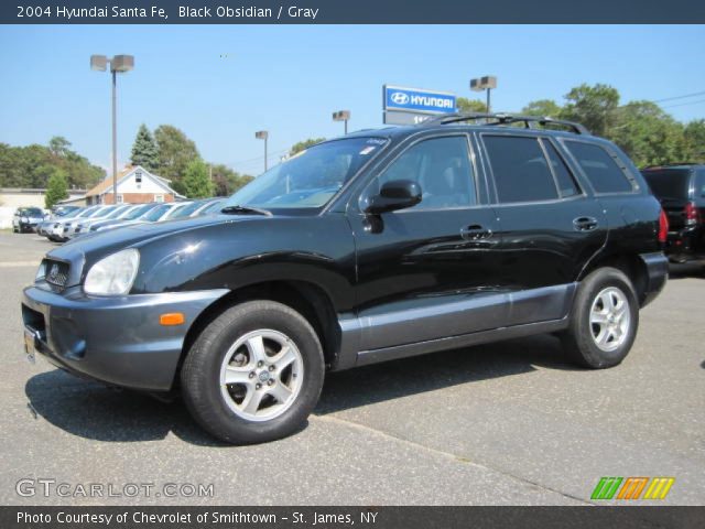 2004 Hyundai Santa Fe  in Black Obsidian