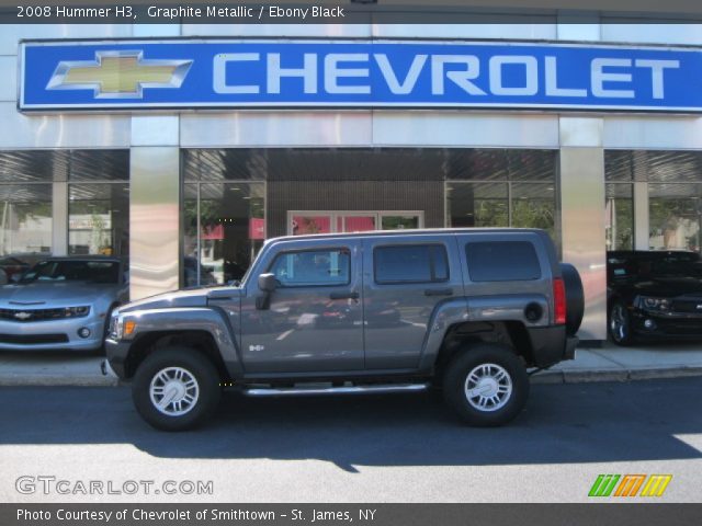 2008 Hummer H3  in Graphite Metallic
