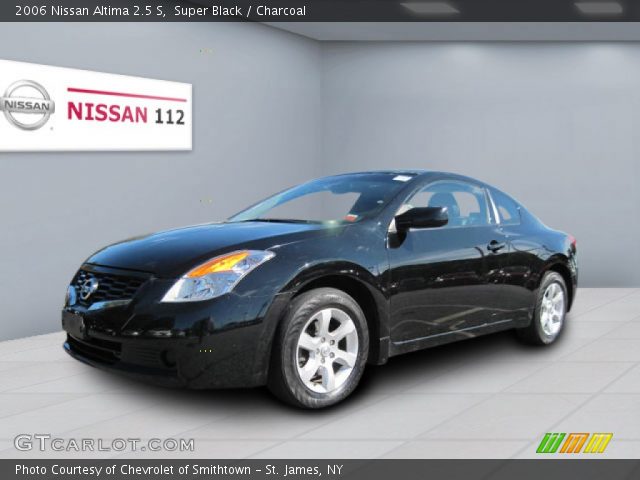 2006 Nissan Altima 2.5 S in Super Black