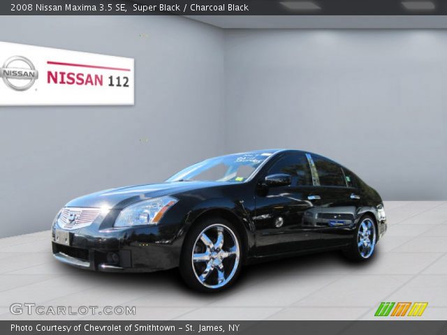 2008 Nissan Maxima 3.5 SE in Super Black