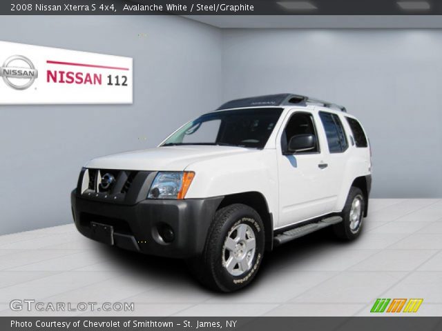 2008 Nissan Xterra S 4x4 in Avalanche White