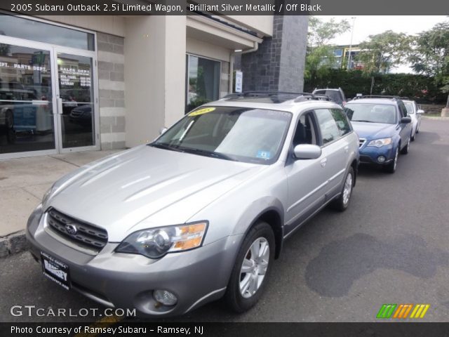 2005 Subaru Outback 2.5i Limited Wagon in Brilliant Silver Metallic