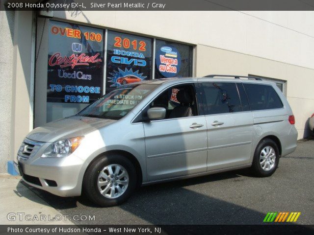 2008 Honda Odyssey EX-L in Silver Pearl Metallic