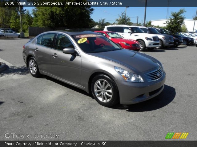 2008 Infiniti G 35 S Sport Sedan in Amethyst Graphite Gray