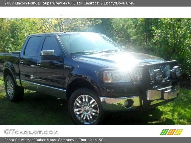 2007 Lincoln Mark LT SuperCrew 4x4 in Black Clearcoat