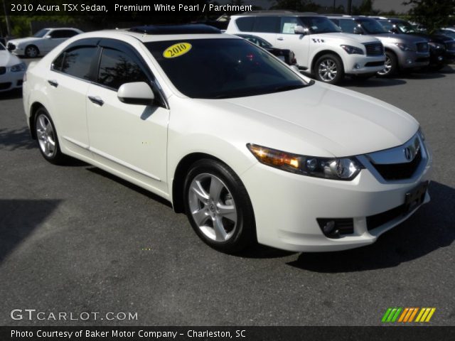 2010 Acura TSX Sedan in Premium White Pearl
