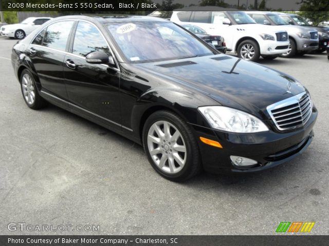 2008 Mercedes-Benz S 550 Sedan in Black