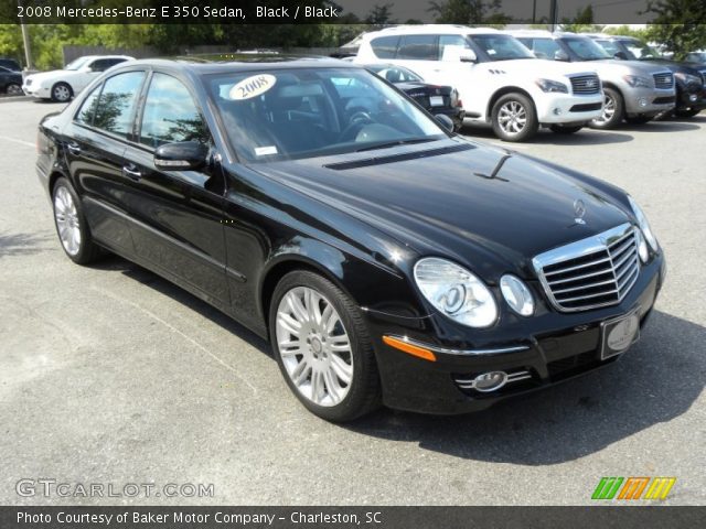 2008 Mercedes-Benz E 350 Sedan in Black