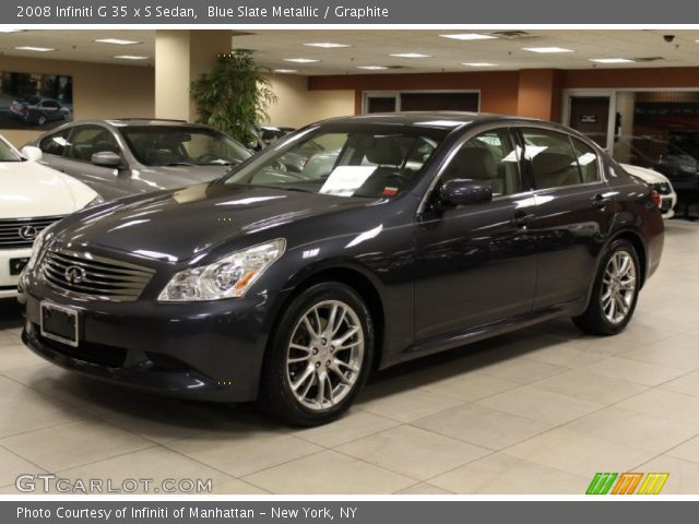 2008 Infiniti G 35 x S Sedan in Blue Slate Metallic