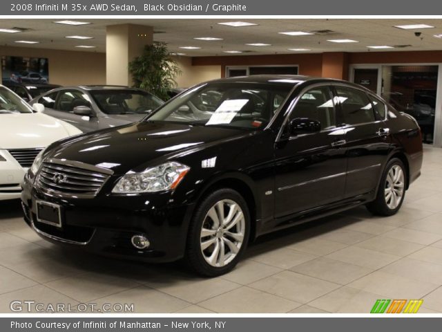2008 Infiniti M 35x AWD Sedan in Black Obsidian