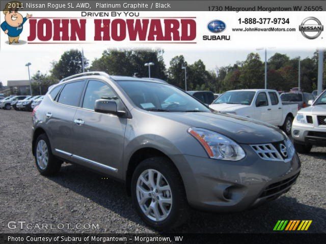 2011 Nissan Rogue SL AWD in Platinum Graphite