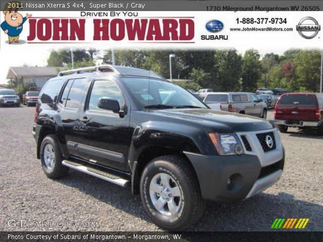 2011 Nissan Xterra S 4x4 in Super Black