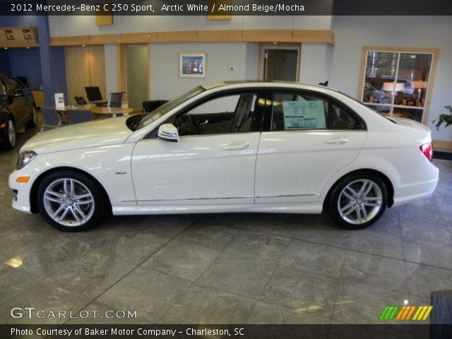 2012 Mercedes-Benz C 250 Sport in Arctic White