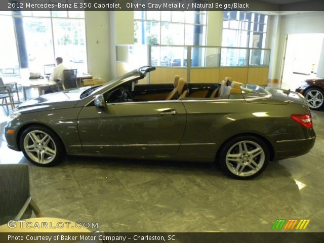 2012 Mercedes-Benz E 350 Cabriolet in Olivine Gray Metallic