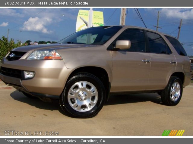 2002 Acura MDX  in Mesa Beige Metallic