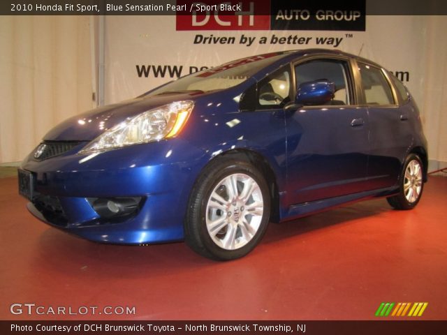 2010 Honda Fit Sport in Blue Sensation Pearl