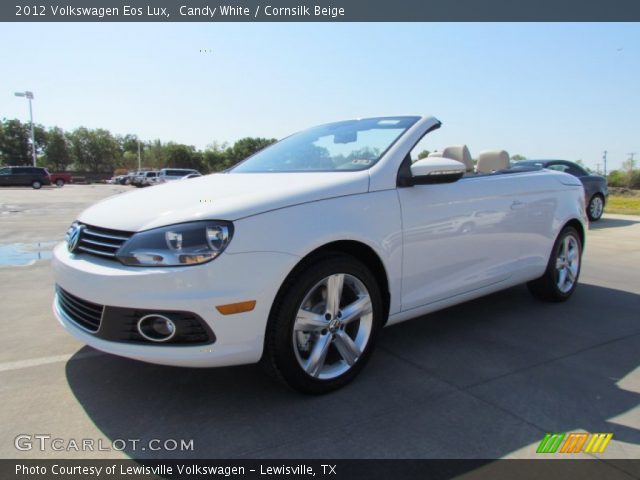 2012 Volkswagen Eos Lux in Candy White