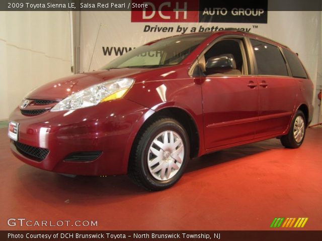 2009 Toyota Sienna LE in Salsa Red Pearl