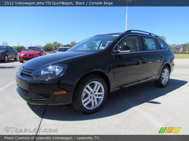 2012 Volkswagen Jetta TDI SportWagen in Black