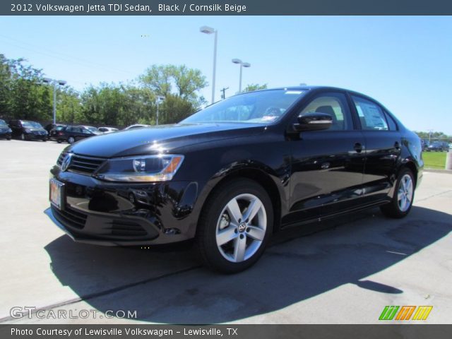 2012 Volkswagen Jetta TDI Sedan in Black