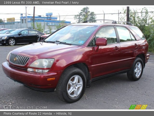 1999 Lexus RX 300 AWD in Venetian Red Pearl