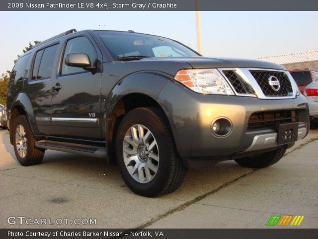 2008 Nissan Pathfinder LE V8 4x4 in Storm Gray