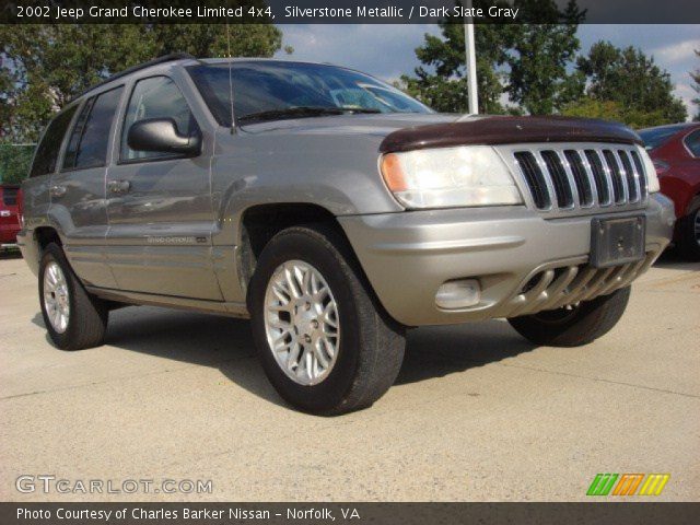 2002 Jeep Grand Cherokee Limited 4x4 in Silverstone Metallic