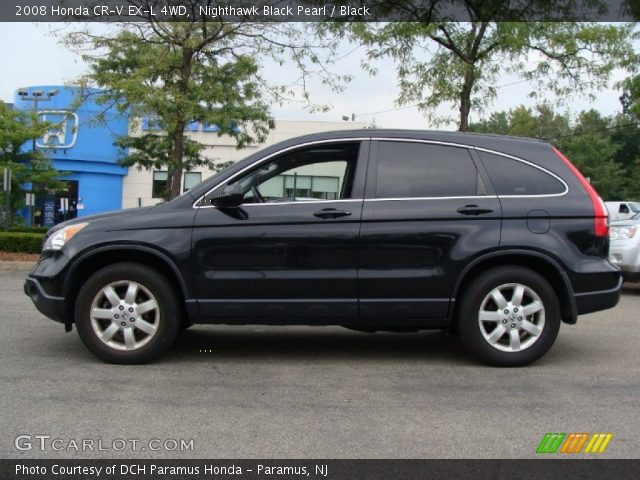2008 Honda CR-V EX-L 4WD in Nighthawk Black Pearl