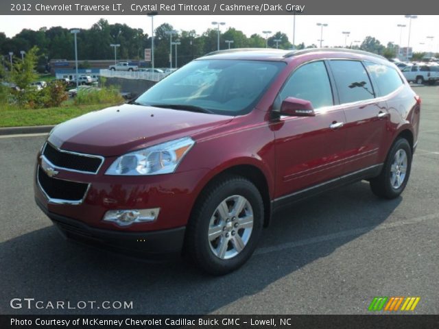 2012 Chevrolet Traverse LT in Crystal Red Tintcoat