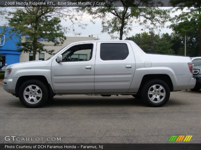 2008 Honda Ridgeline RTL in Billet Silver Metallic