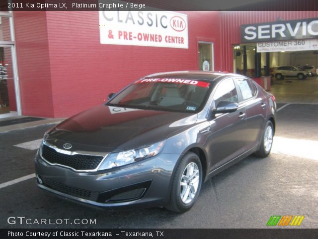 2011 Kia Optima LX in Platinum Graphite