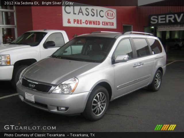 2012 Kia Sedona EX in Bright Silver