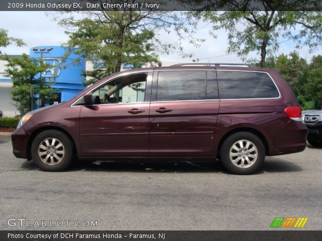 2009 Honda Odyssey EX in Dark Cherry Pearl