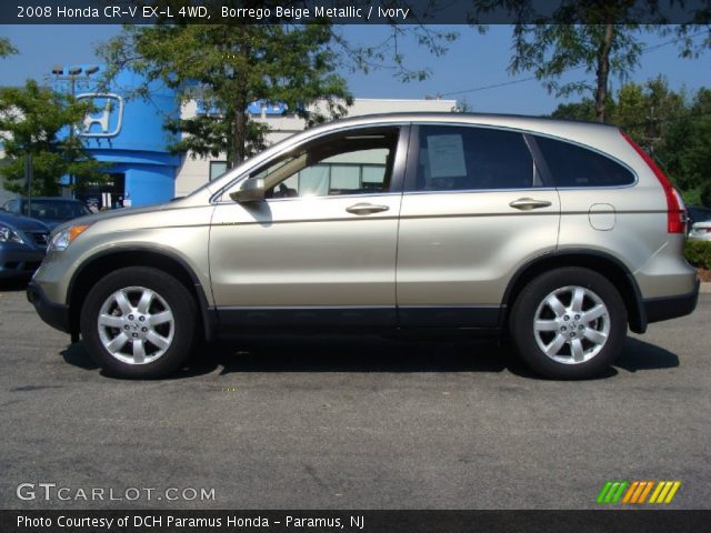 2008 Honda CR-V EX-L 4WD in Borrego Beige Metallic