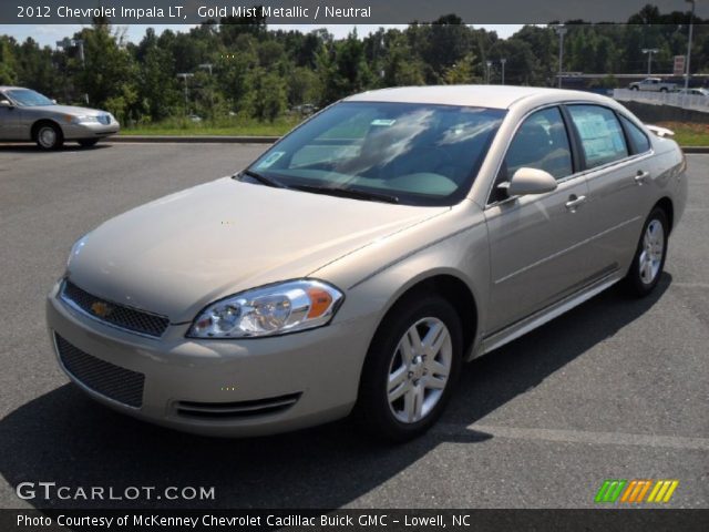 2012 Chevrolet Impala LT in Gold Mist Metallic