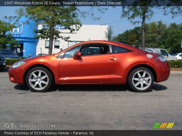 2007 Mitsubishi Eclipse SE Coupe in Sunset Pearlescent