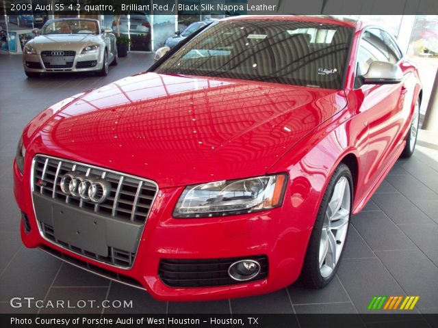 2009 Audi S5 4.2 quattro in Brilliant Red