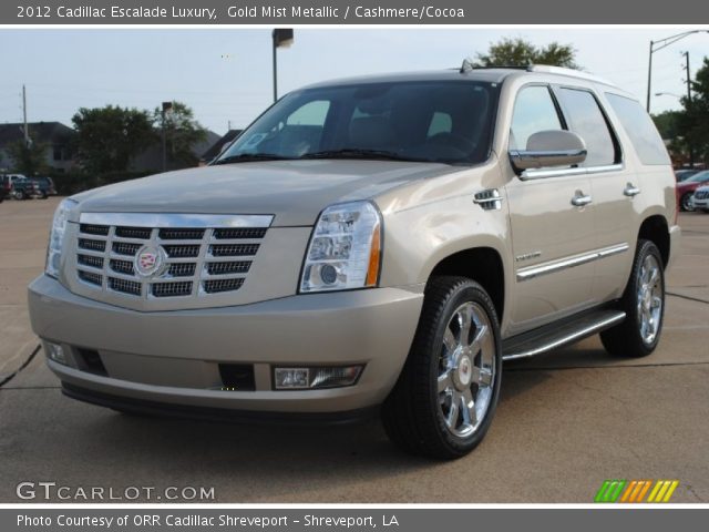 2012 Cadillac Escalade Luxury in Gold Mist Metallic