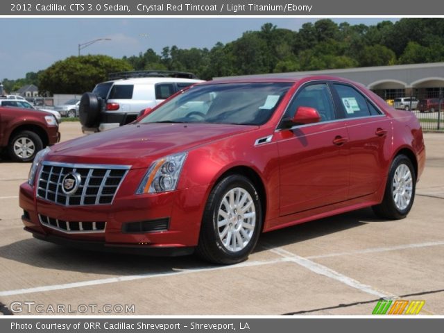 2012 Cadillac CTS 3.0 Sedan in Crystal Red Tintcoat
