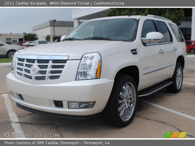 2011 Cadillac Escalade  in White Diamond Tricoat