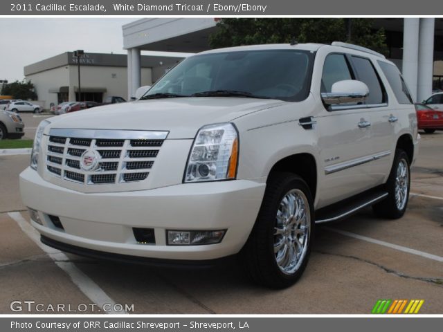 2011 Cadillac Escalade  in White Diamond Tricoat