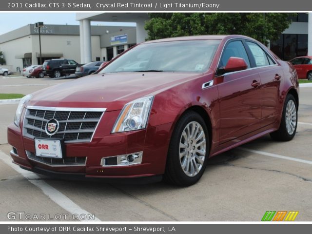 2011 Cadillac CTS 3.6 Sedan in Crystal Red Tintcoat