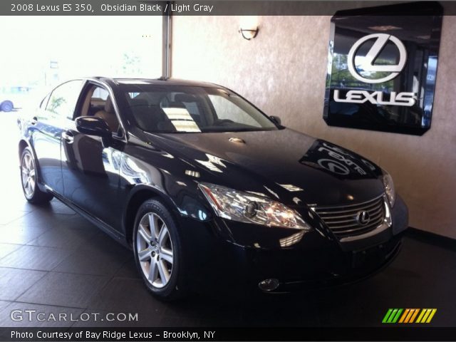 2008 Lexus ES 350 in Obsidian Black