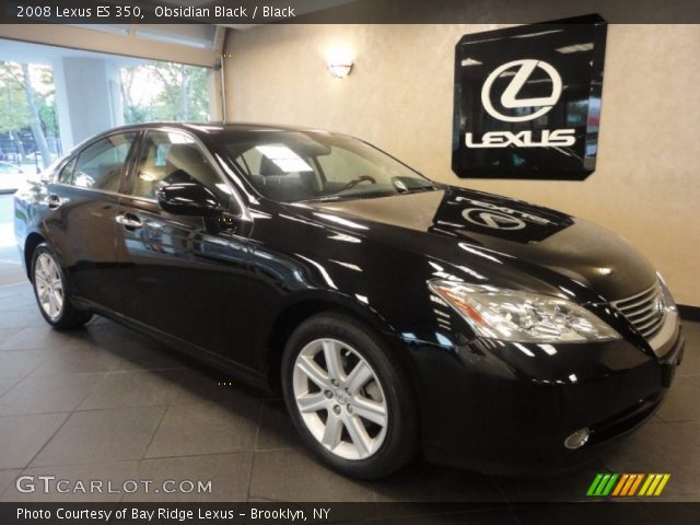 2008 Lexus ES 350 in Obsidian Black