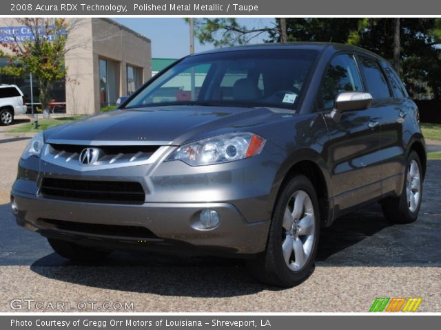 2008 Acura RDX Technology in Polished Metal Metallic